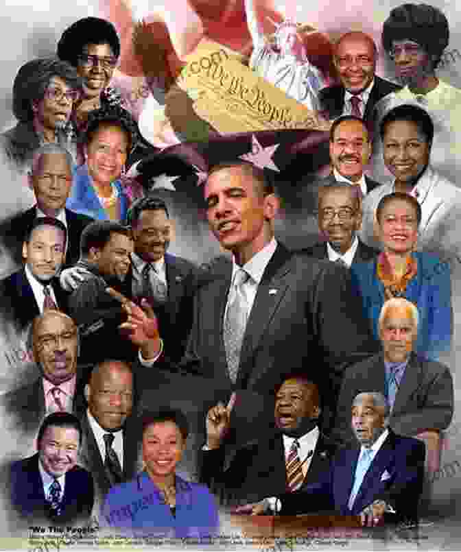 A Collage Of Iconic Figures And Events That Shaped African American Political Thought In The Shadow Of Du Bois: Afro Modern Political Thought In America