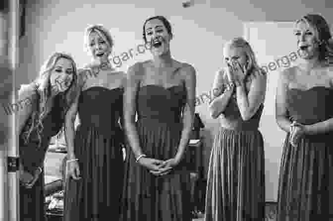 A Group Of Bridesmaids And The Bride Laughing And Celebrating Together. Beauty Of The Bride Dave Davidson