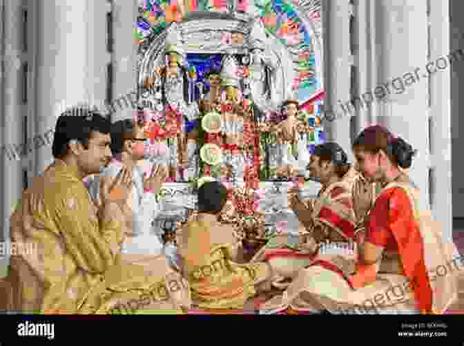 A Painting Depicting A Diverse Group Of People Praying In A Temple The Science Of Religion Spirituality And Existentialism