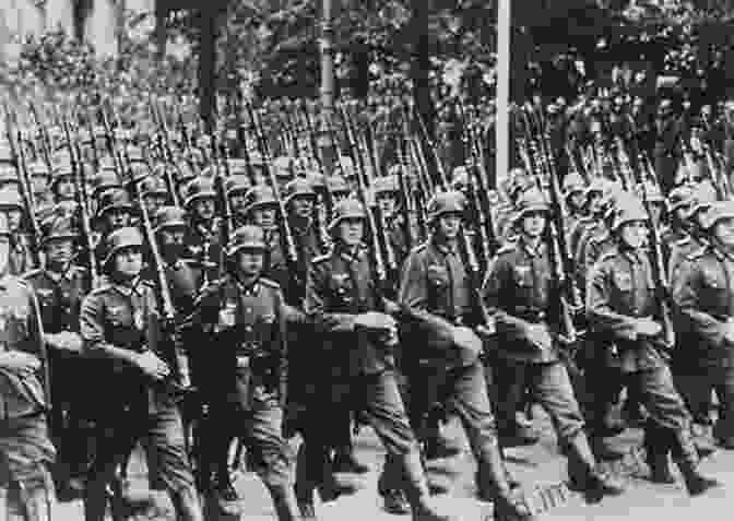 A Photograph Of Nazi Soldiers Marching Through A Balkan Village During World War II, Symbolizing The Occupation And Oppression That Characterized This Period. Kosovo A Documentary History: From The Balkan Wars To World War II (Library Of Balkan Studies)