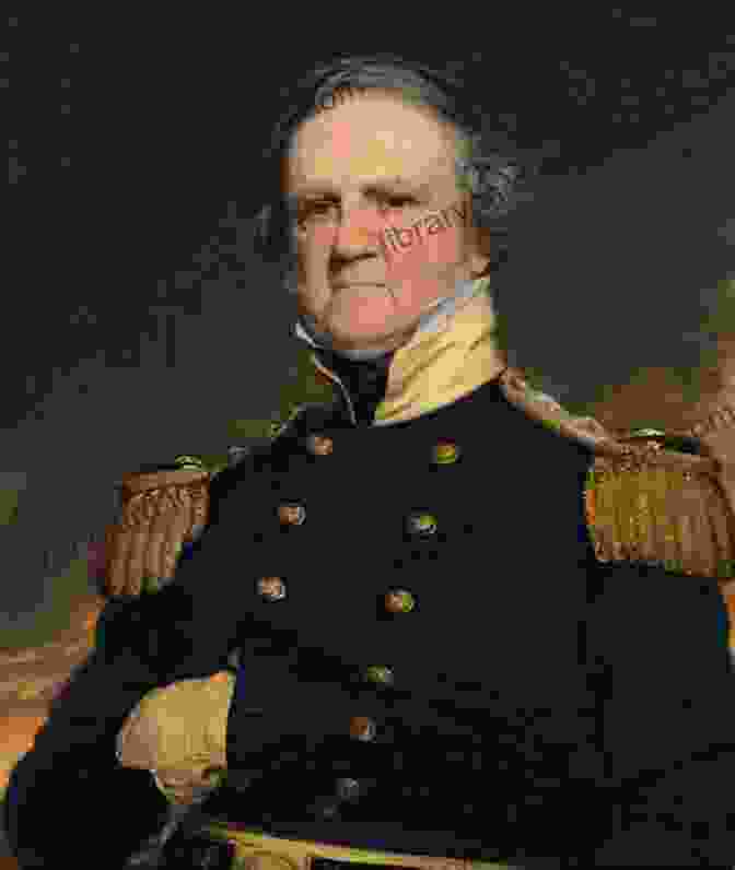 A Portrait Of General Winfield Scott, A Commanding Figure With A Stern Expression And Piercing Eyes. Winfield Scott And The Profession Of Arms