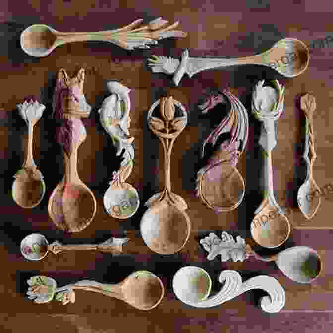 A Whimsical Wooden Art Spoon With A Playful Animal Motif That Brings A Touch Of Joy To The Table. A Gathering Of Spoons: The Design Gallery Of The World S Most Stunning Wooden Art Spoons