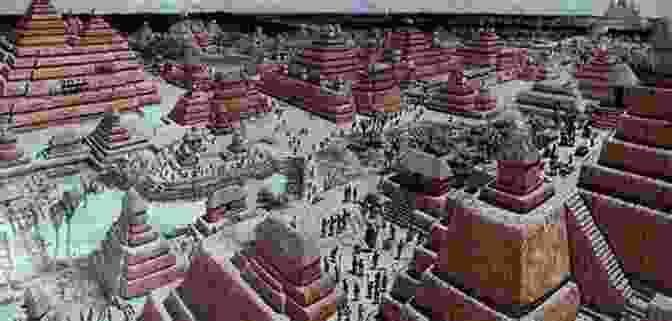 Aerial View Of A Maya City Showcasing The Geometric Layout And Patterns Space And Sculpture In The Classic Maya City