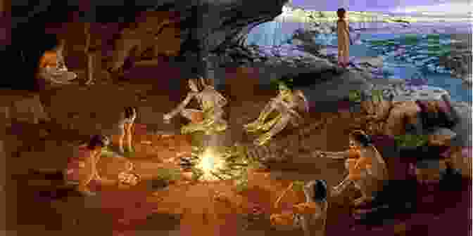 Ancient Humans Around A Campfire Migrations: A History Of Where We All Came From