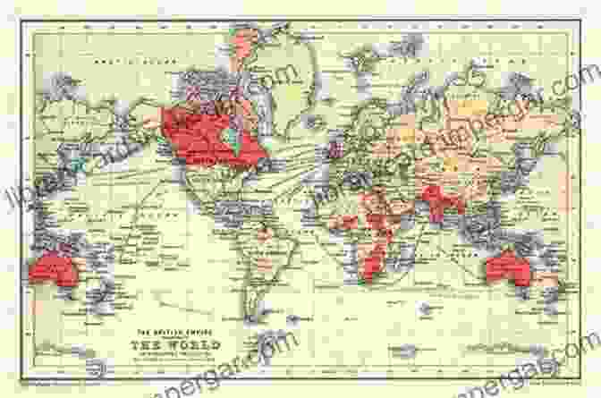 Historical Map Depicting The Spread Of Colonialism Around The World The Web Of Empire: English Cosmopolitans In An Age Of Expansion 1560 1660