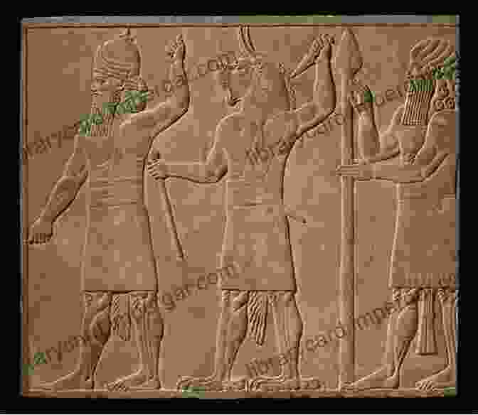 Intricate Relief Carving Depicting An Assyrian King Leading His Army Into Battle. The Gentile Nations: Or The History And Religion Of The Egyptians Assyrians Babylonians Medes Persians Greeks And Romans Collected From Ancient In Egyptian Persian And Volume 1