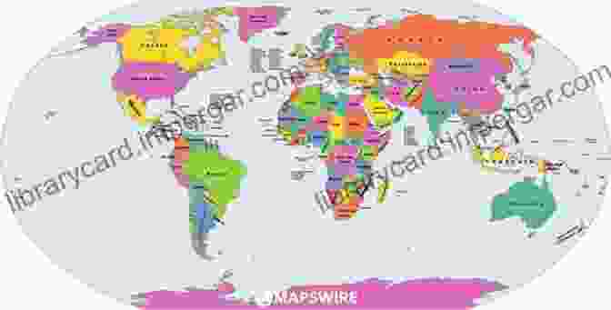 Map Showing The Political Boundaries Of The World In The Post Colonial Era The Web Of Empire: English Cosmopolitans In An Age Of Expansion 1560 1660