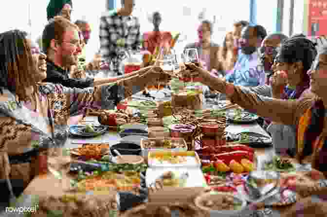 People Laughing And Sharing A Meal Together Eating Together: Food Friendship And Inequality