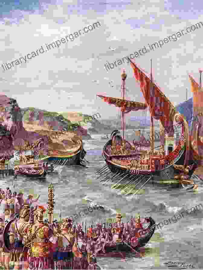 Roman Soldiers Landing On British Shores The Invasions Of England From Caesar S Invasion To The Napoleonic Design (Illustrated)