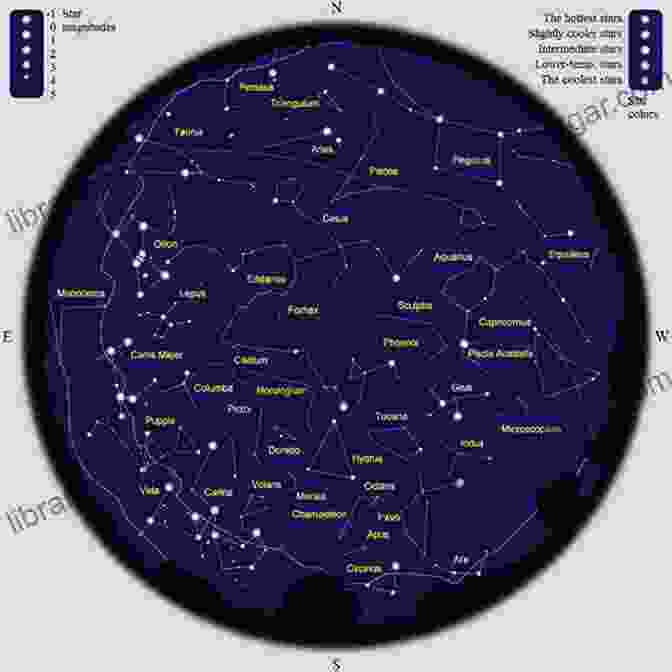 Star Map Of The Southern Hemisphere Star Maps For Southern Africa