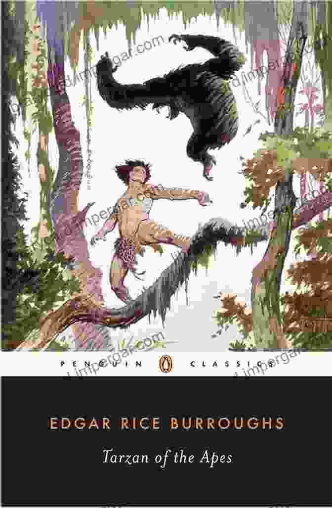 Tarzan Annotated Edition Book Cover Tarzan Of The Apes (Annotated)