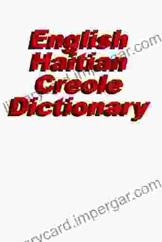 English / Haitian Creole Dictionary Kurt Andersen